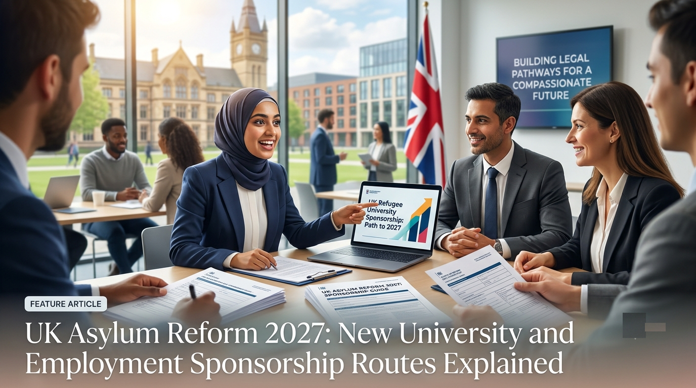 UK Asylum Reform 2027: New University and Employment Sponsorship Routes Explained