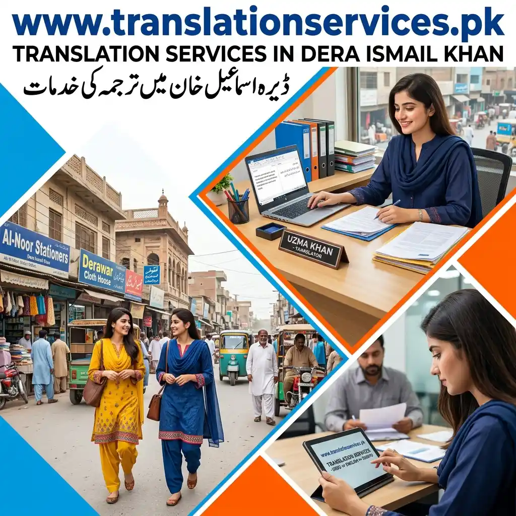 ڈیرہ اسماعیل خان میں ترجمہ خدمات