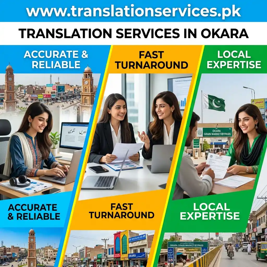 اوکاڑہ میں ترجمہ خدمات