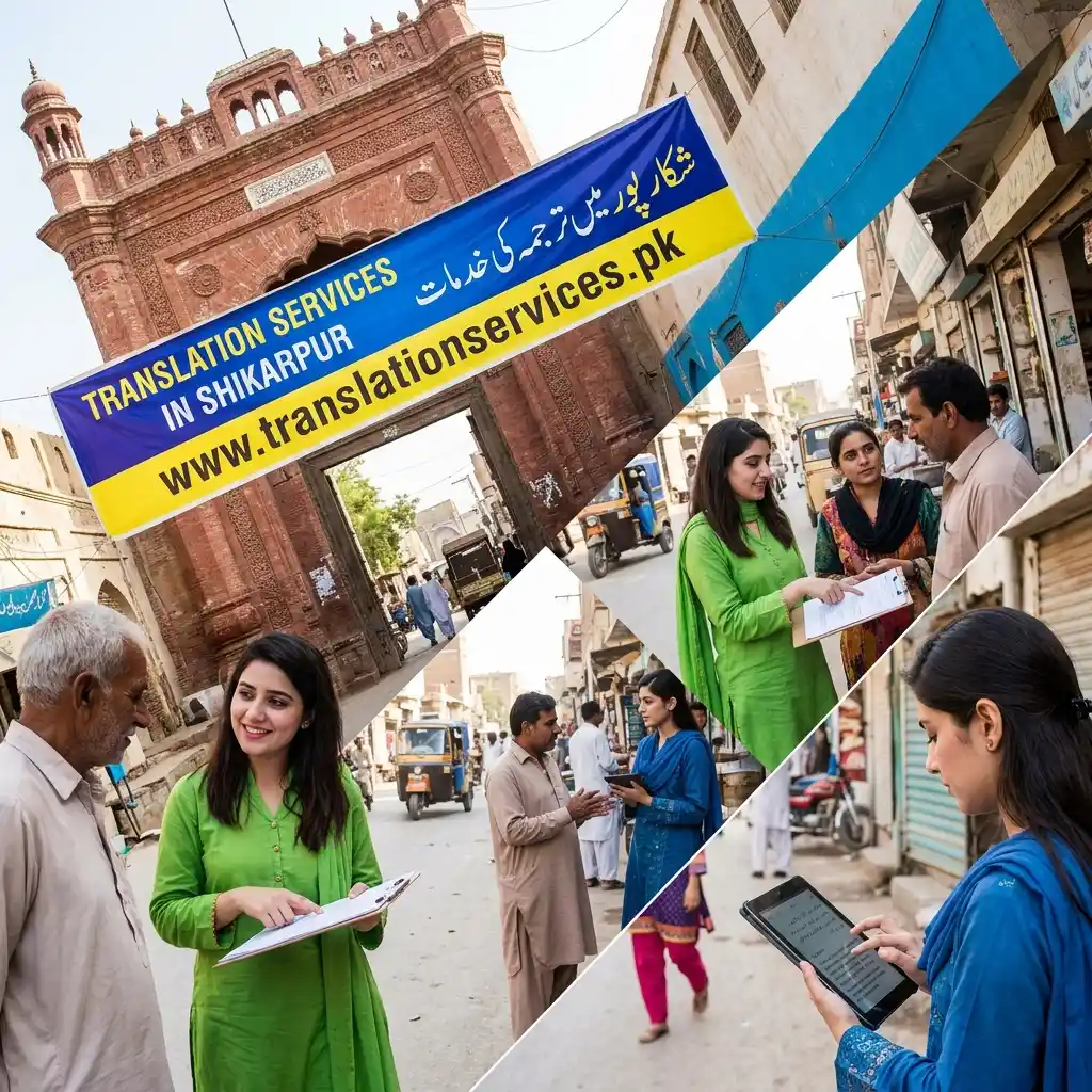 شکارپور میں ترجمہ خدمات