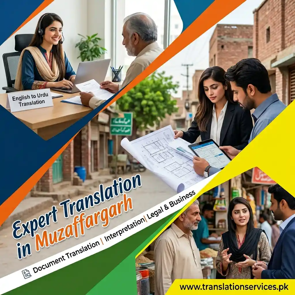 مظفر گڑھ میں ترجمہ خدمات