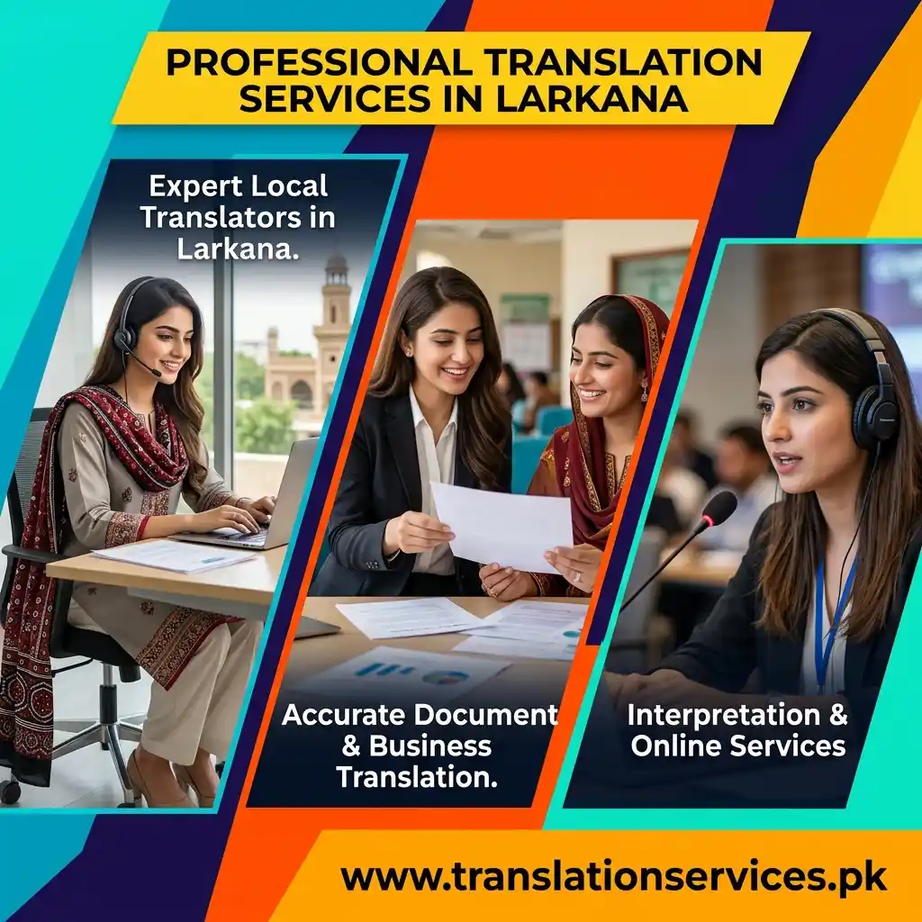 لاڑکانہ میں ترجمہ خدمات