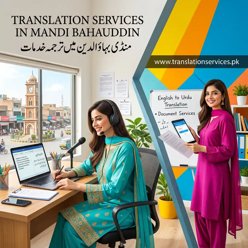 منڈی بہاؤالدین میں ترجمہ خدمات