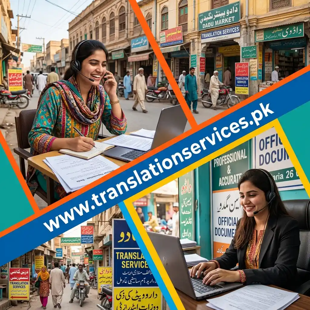 دادو میں ترجمہ خدمات