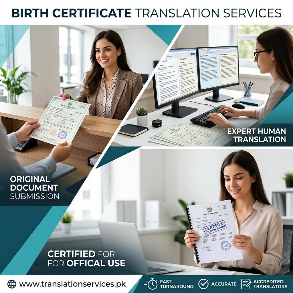 Birth Certificate Translation Services in Pakistan