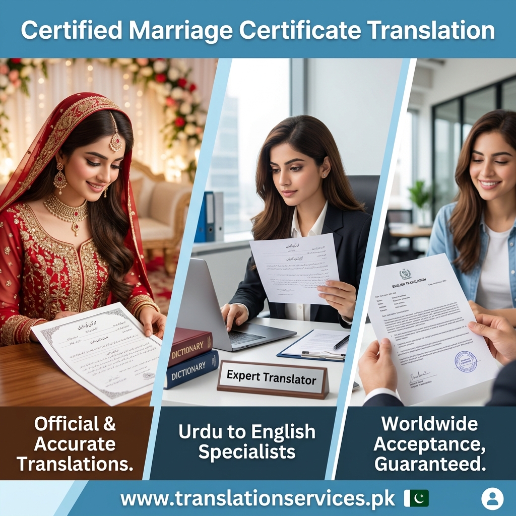 Marriage Certificate and Nikah Nama Translation in Pakistan