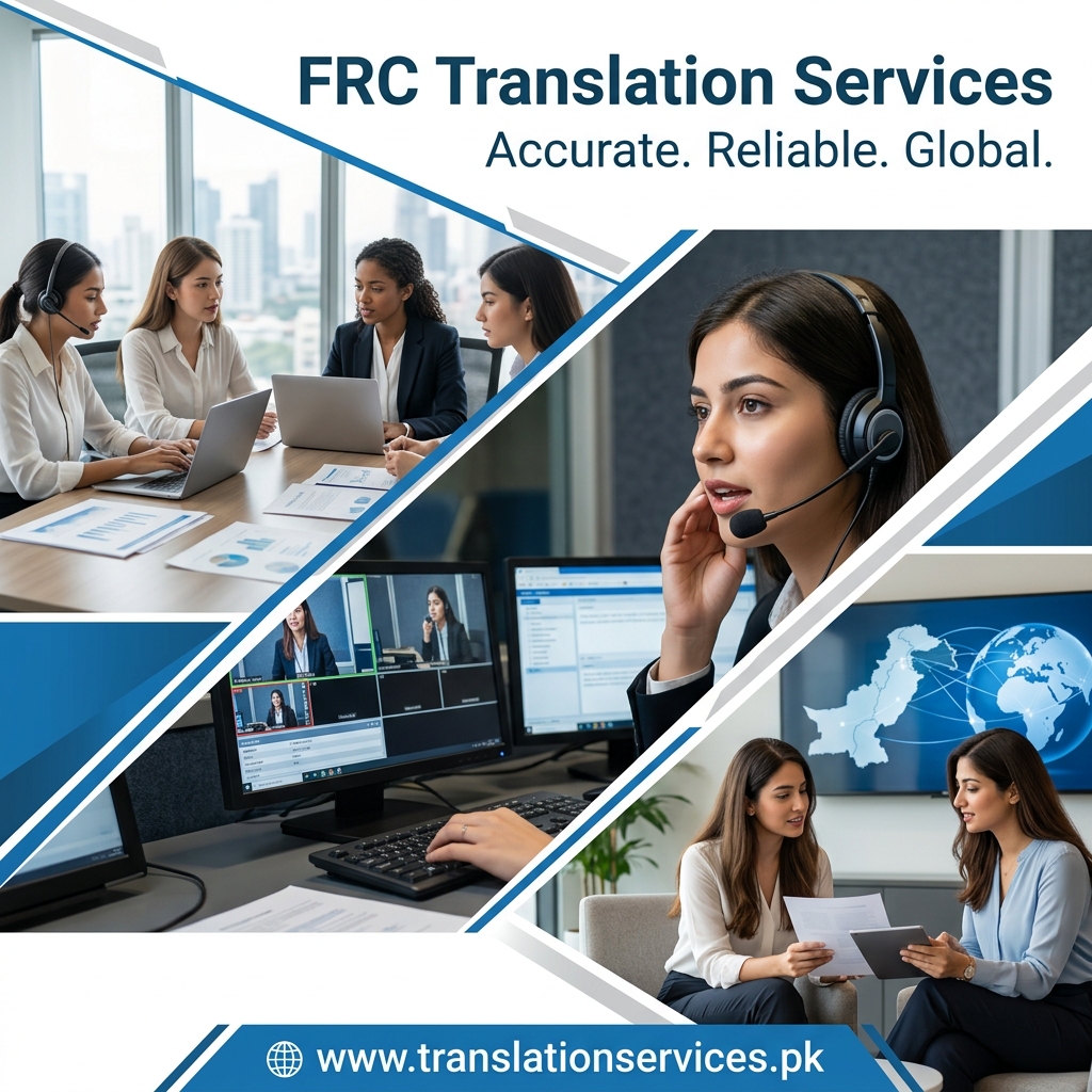 NADRA FRC Translation Services in Pakistan