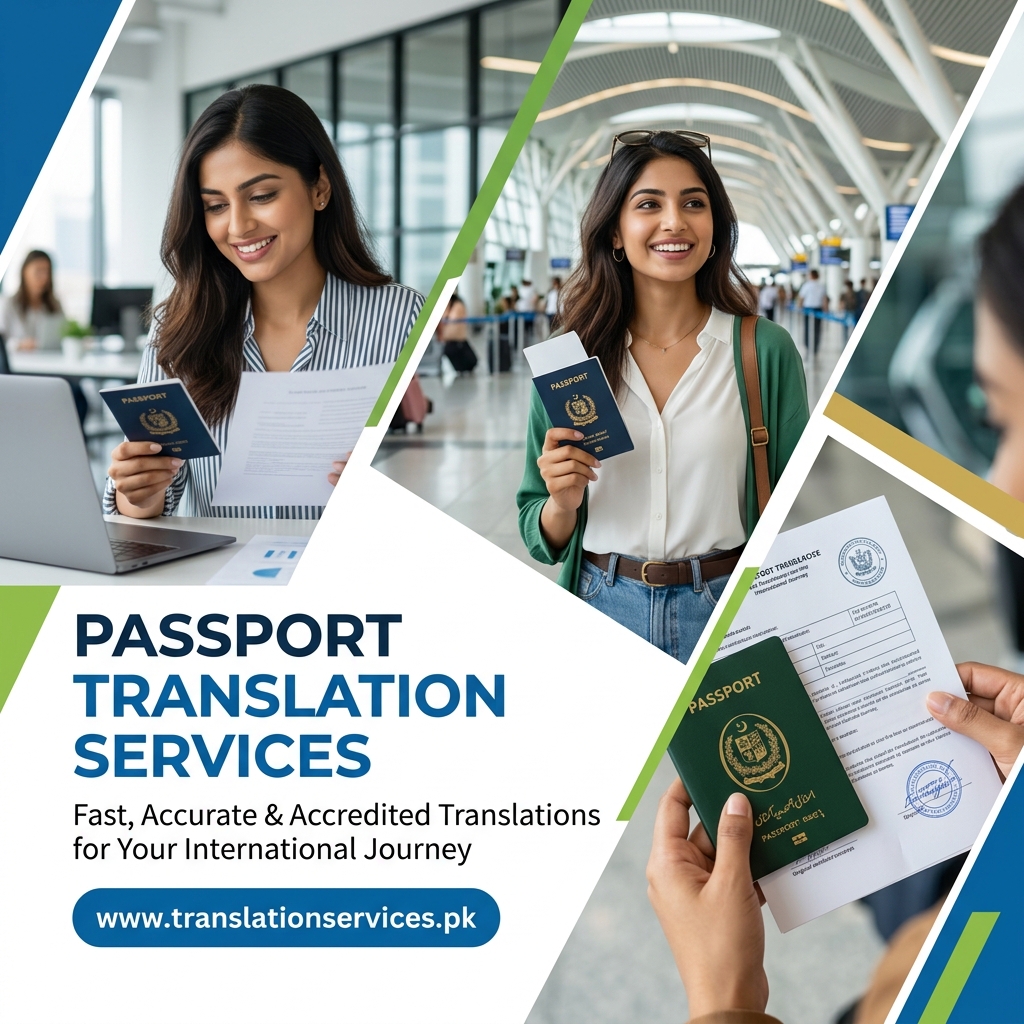 Passport Translation Services in Pakistan