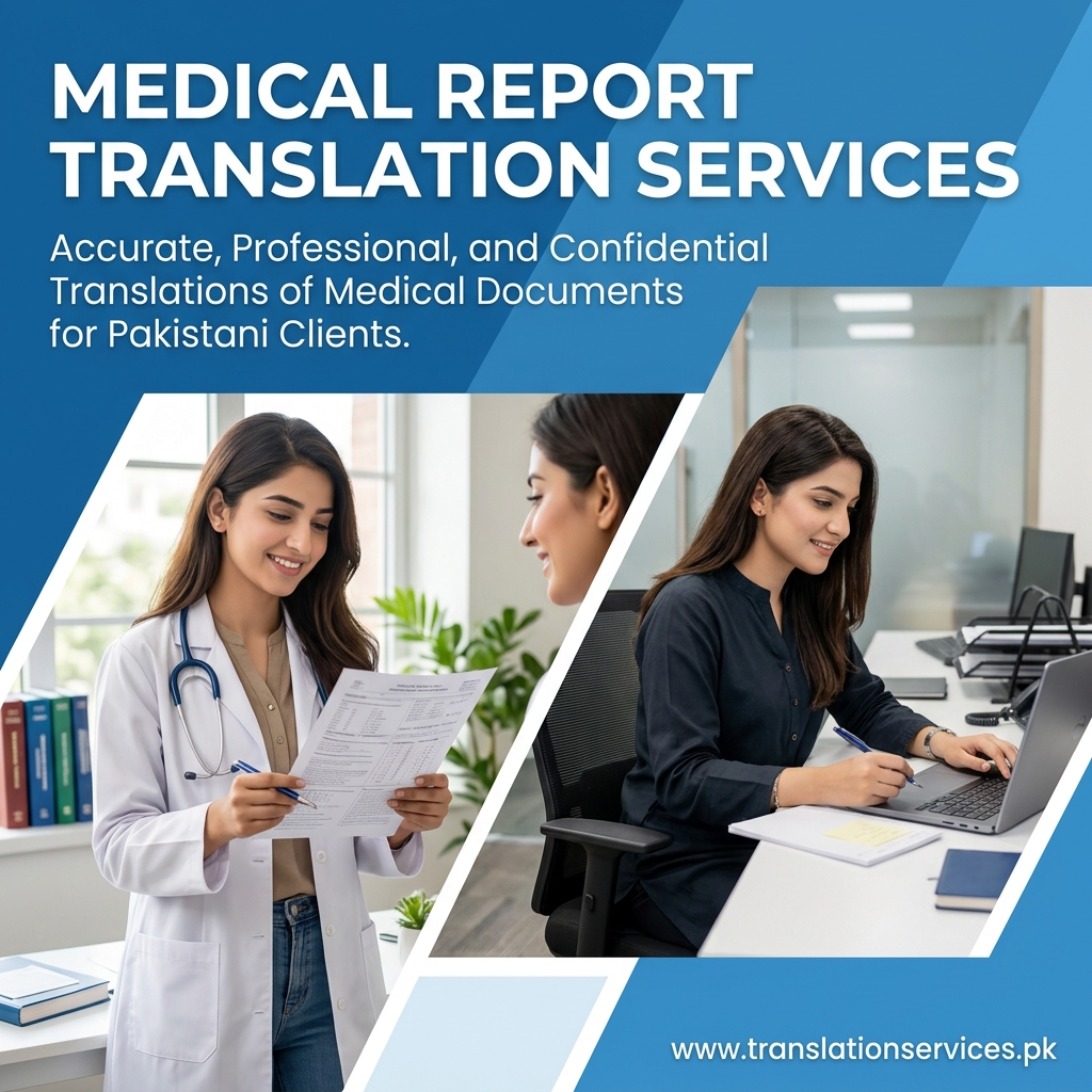 Medical Report Translation Services in Pakistan
