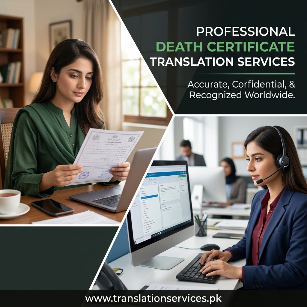 Death Certificate Translation Services in Pakistan