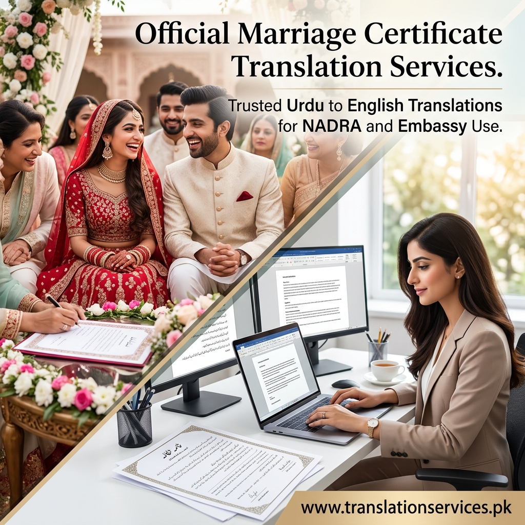 Marriage Registration Certificate Translation Services