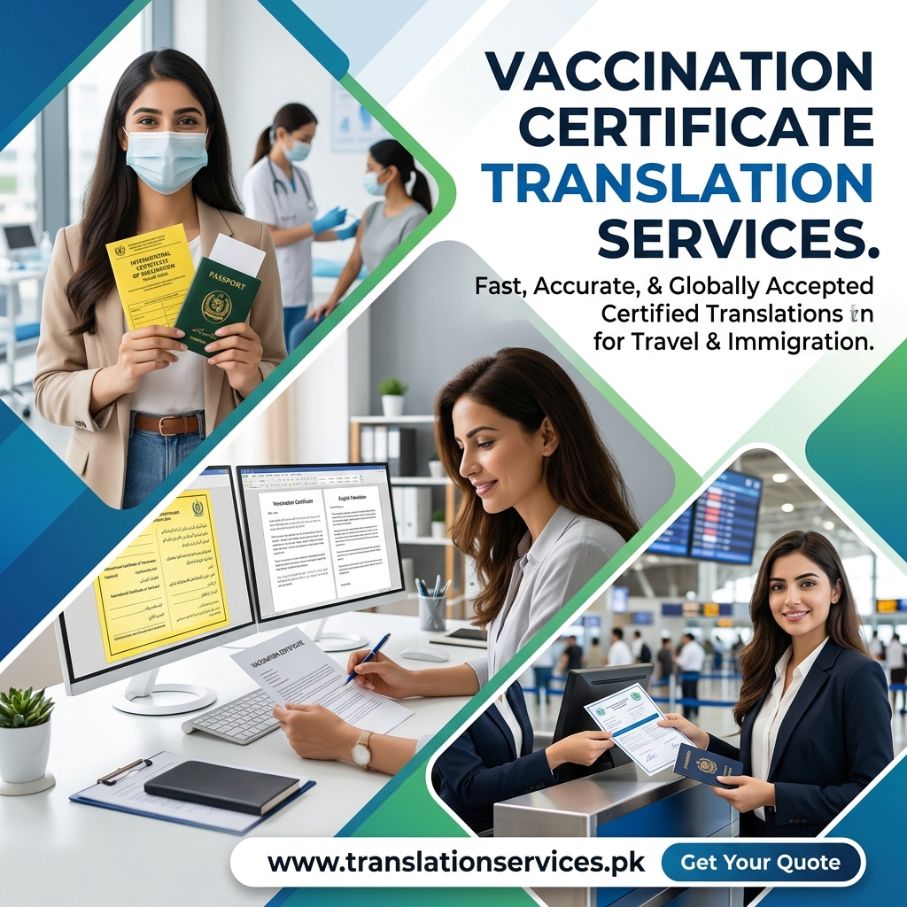 Vaccination Certificate Translation Services
