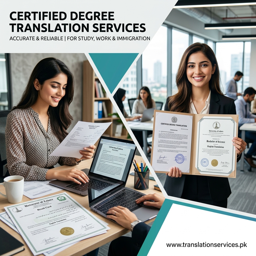 Degree Translation Services in Pakistan