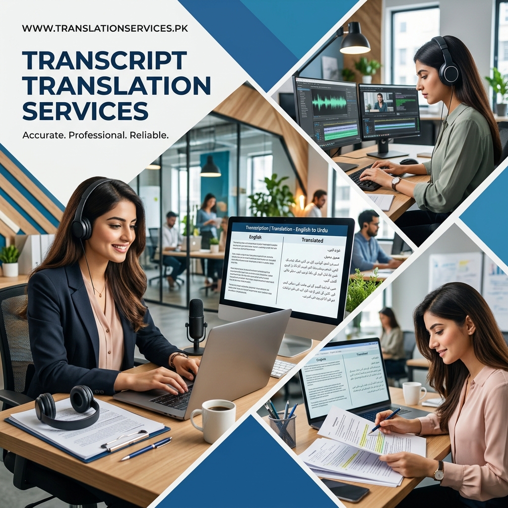 Transcript Translation Services in Pakistan