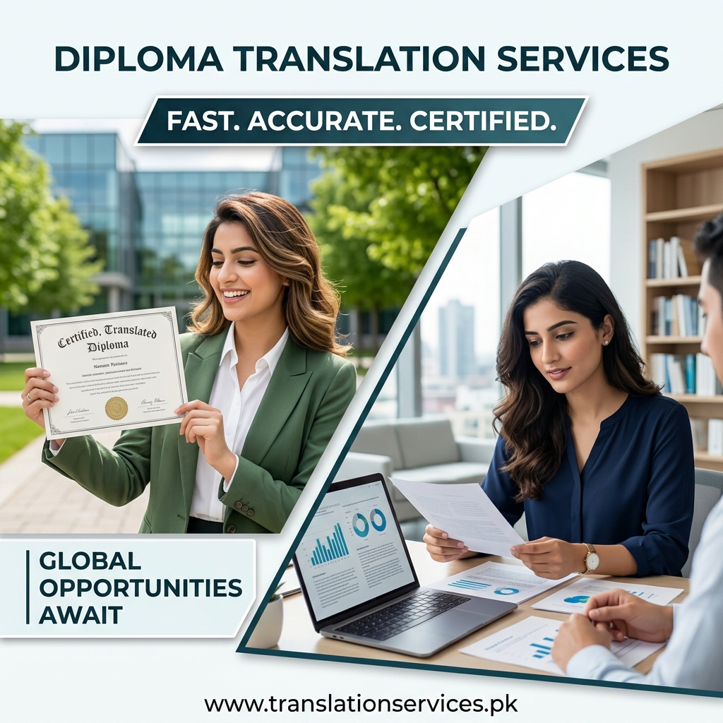 Diploma Translation Services in Pakistan