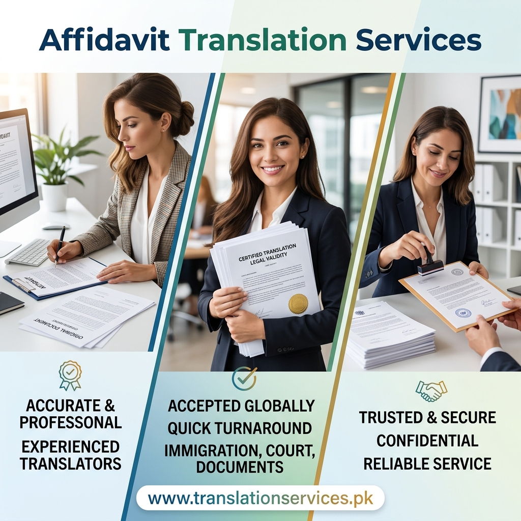 پاکستان میں بیان حلفی ترجمہ خدمات