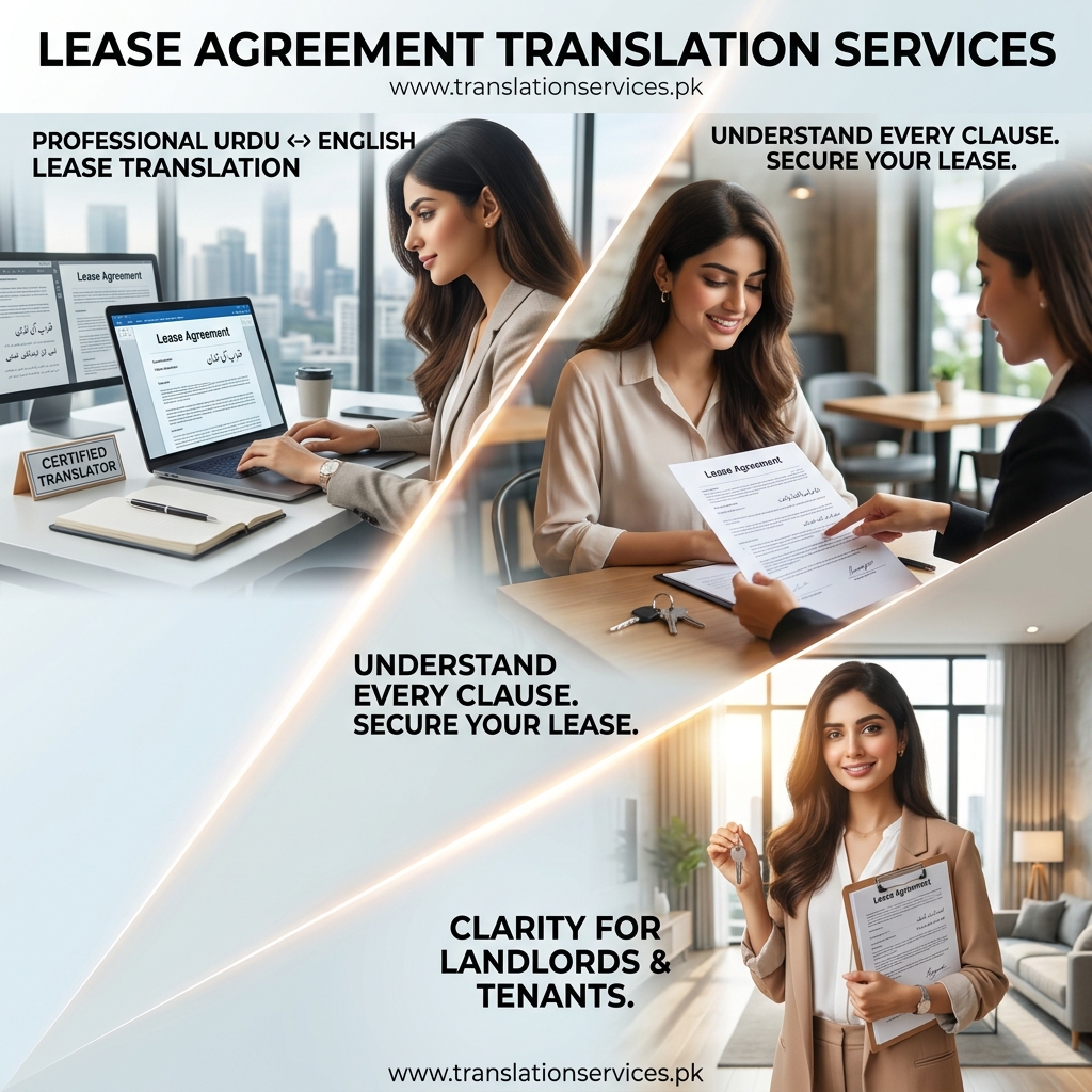 Lease Agreement Translation Services in Pakistan