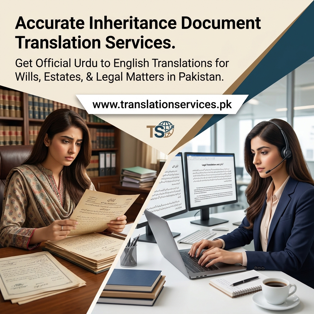 Inheritance Document Translation Services in Pakistan