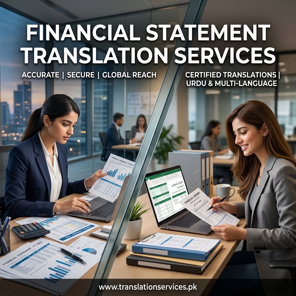 Financial Statement Translation Services in Pakistan