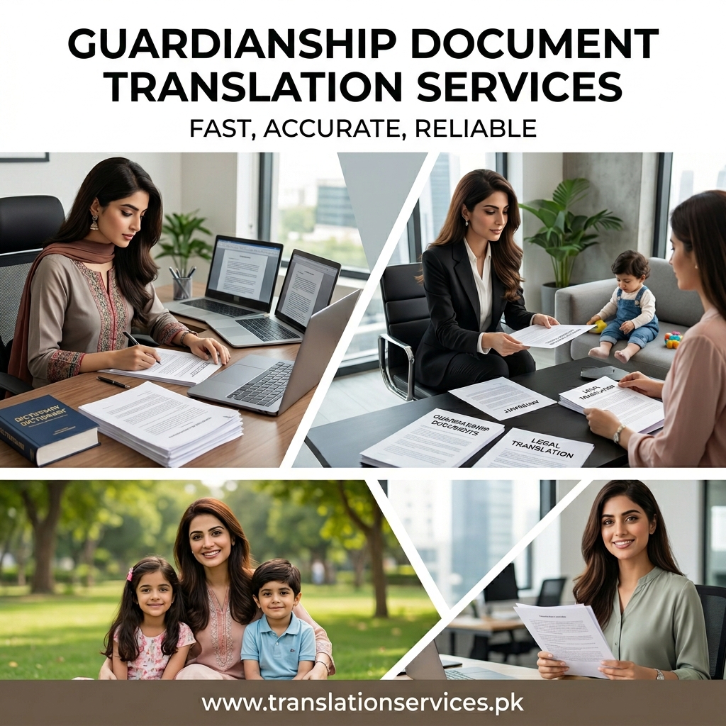 Guardianship Document Translation Services in Pakistan