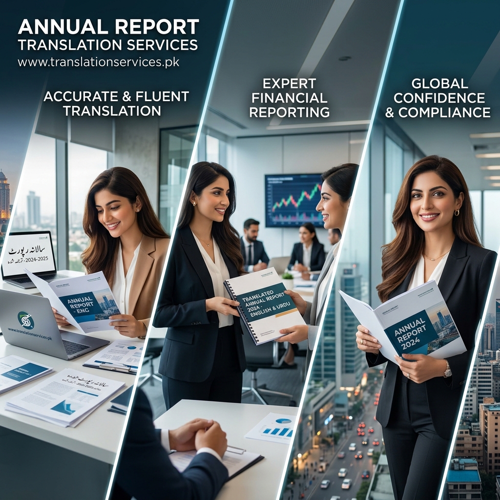 Annual Report Translation Services in Pakistan