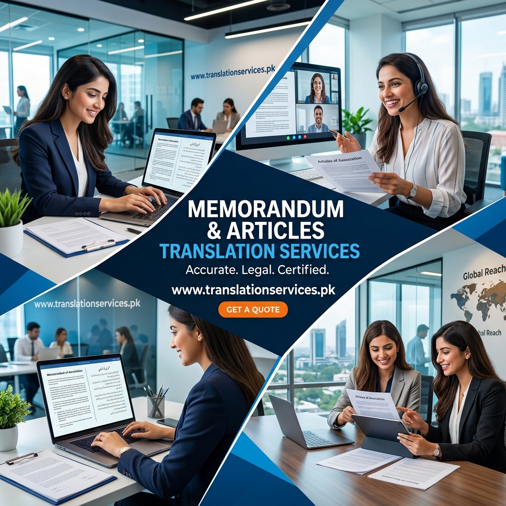 Memorandum and Articles Translation Services