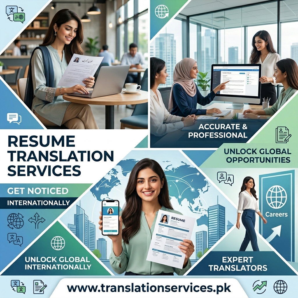 Resume Translation Services in Pakistan