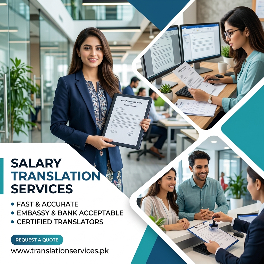 Salary Certificate Translation Services