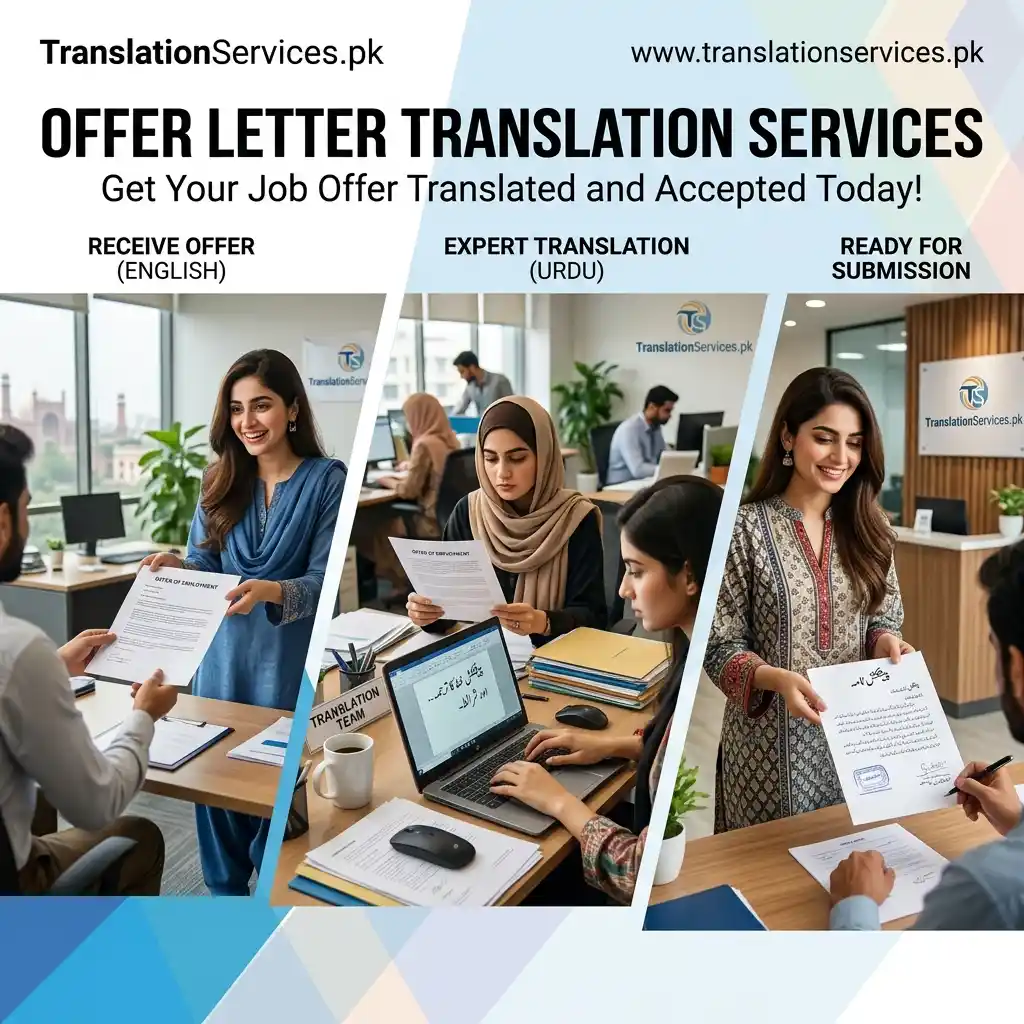 Offer Letter Translation Services in Pakistan