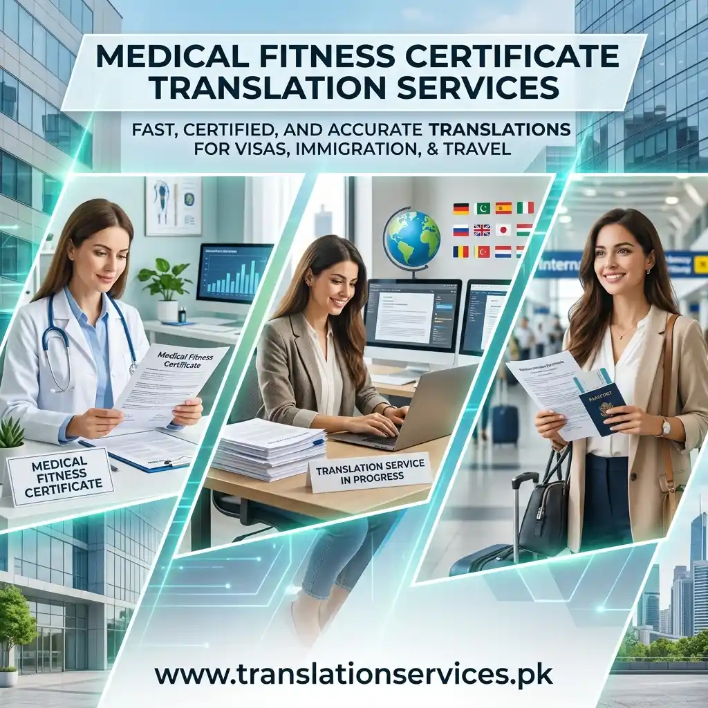 Medical Fitness Certificate Translation Services in Pakistan