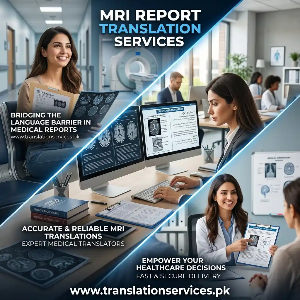 MRI Report Translation Services in Pakistan