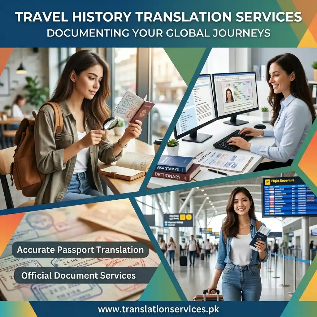 Travel History Translation Services in Pakistan