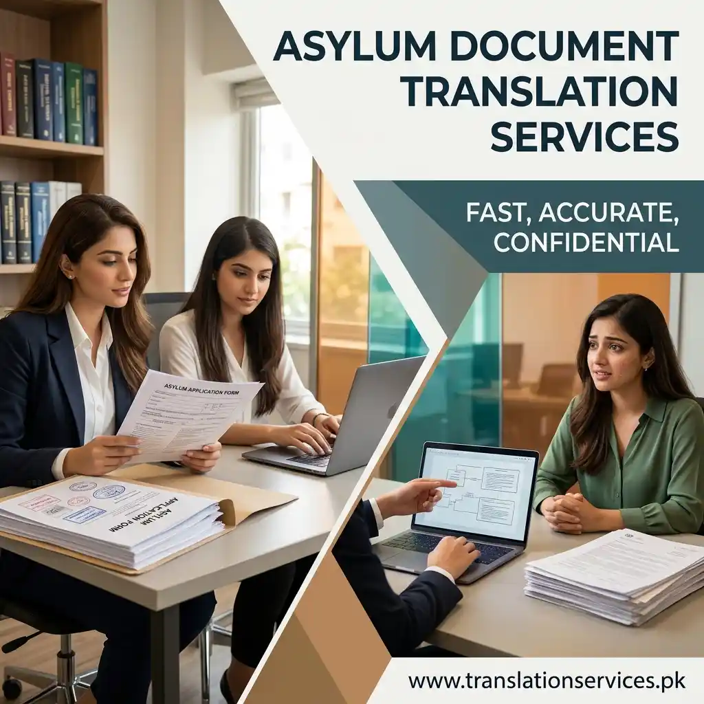 Asylum Document Translation Services in Pakistan