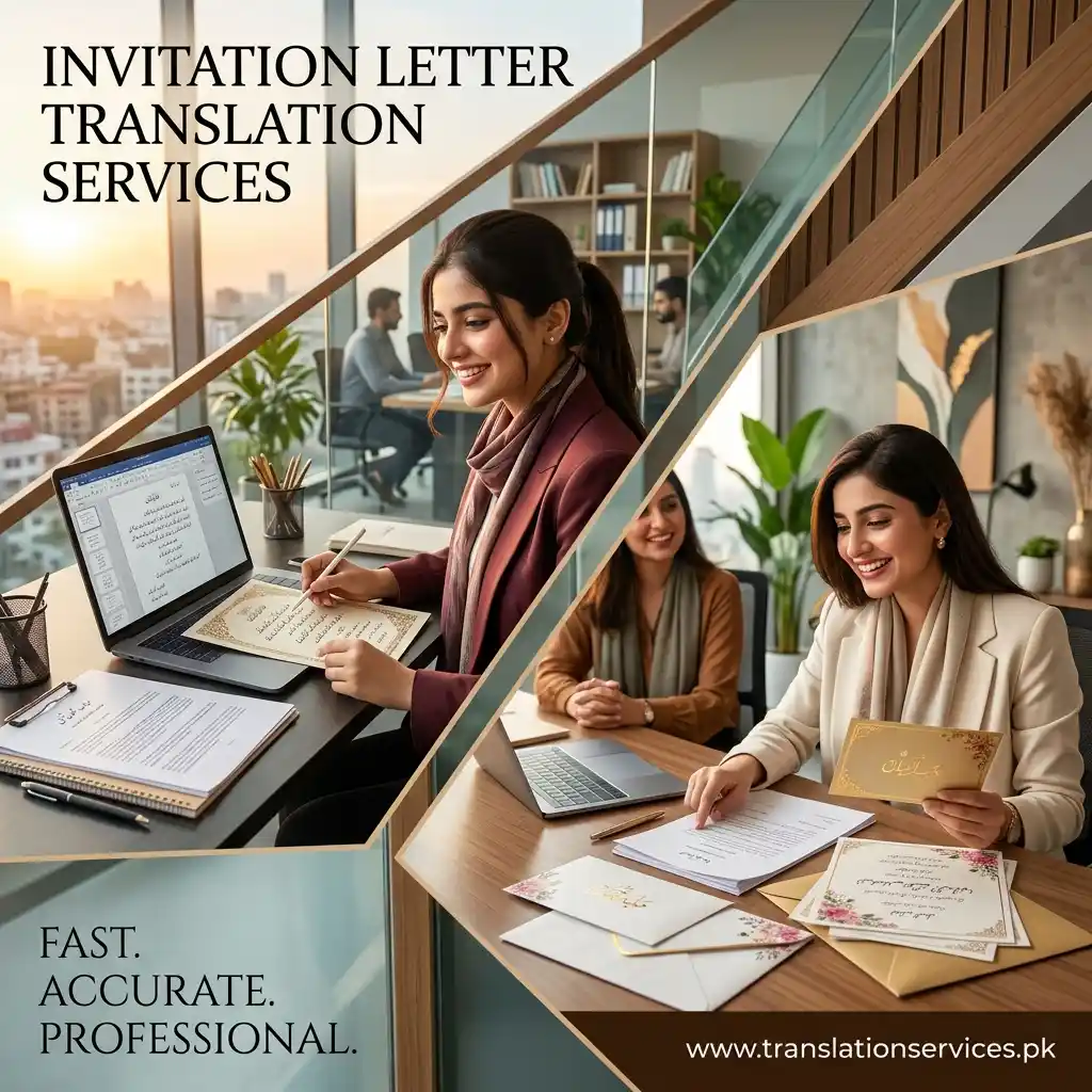 Invitation Letter Translation Services in Pakistan
