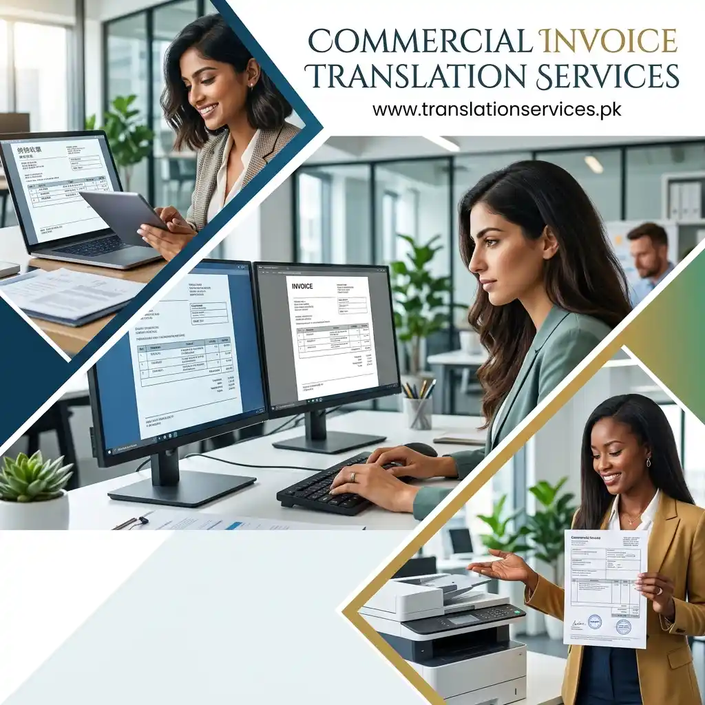 Commercial Invoice Translation Services in Pakistan