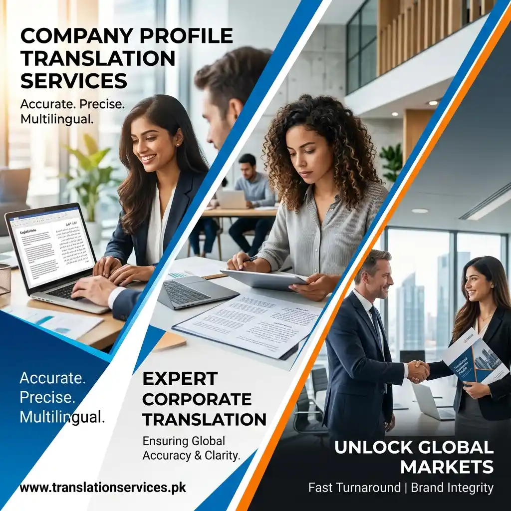 Company Profile Translation Services in Pakistan
