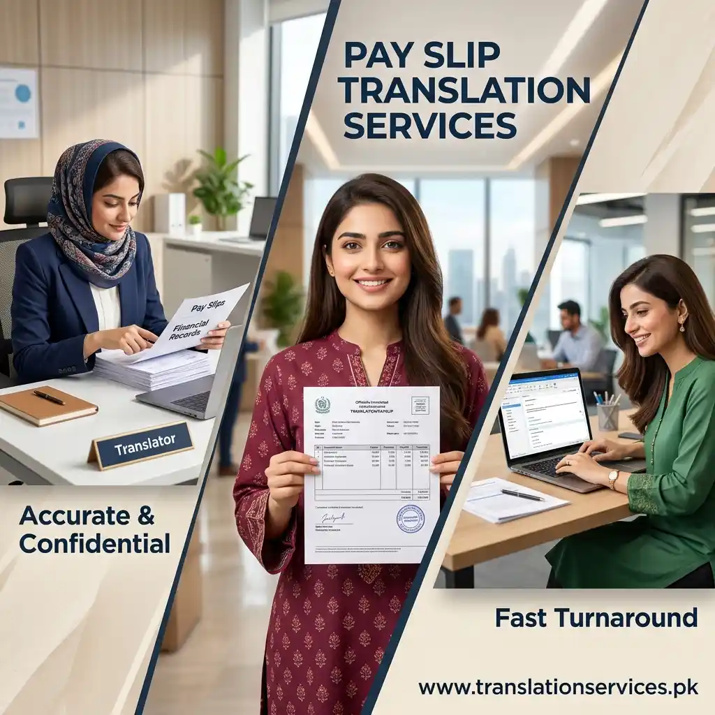 Pay Slip Translation Services in Pakistan