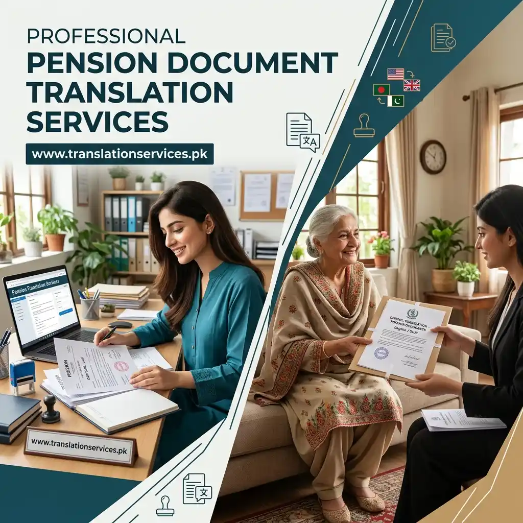 Pension Document Translation Services in Pakistan