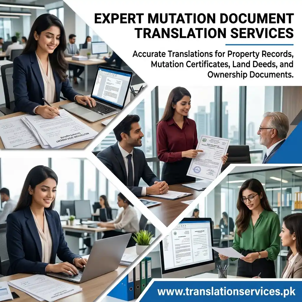 Mutation Document Translation Services in Pakistan