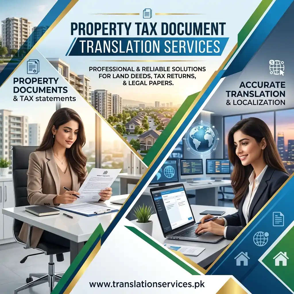 Property Tax Document Translation Services in Pakistan
