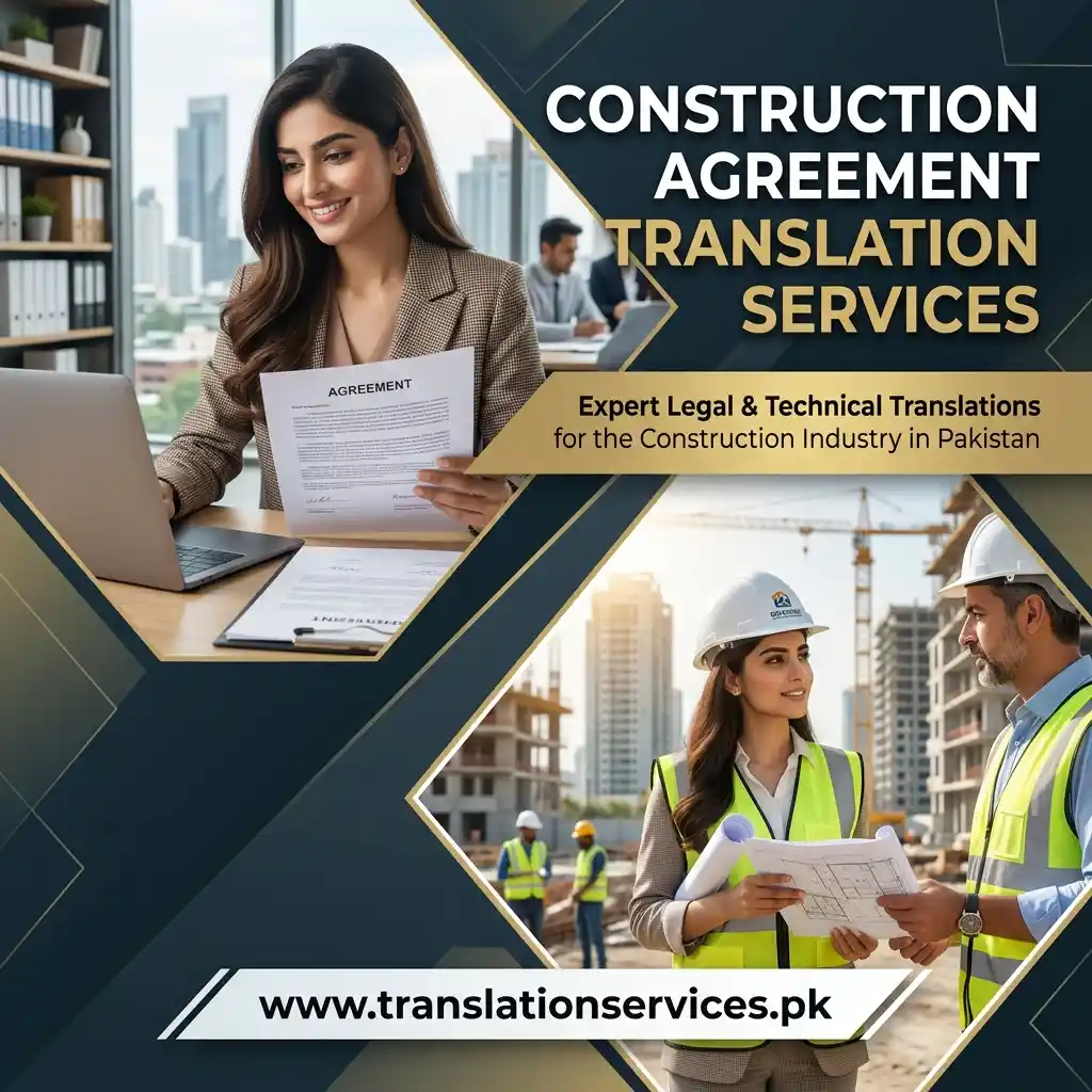 Construction Agreement Translation Services in Pakistan