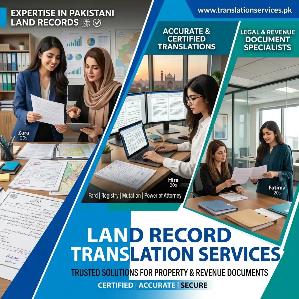 Land Record Translation Services in Pakistan