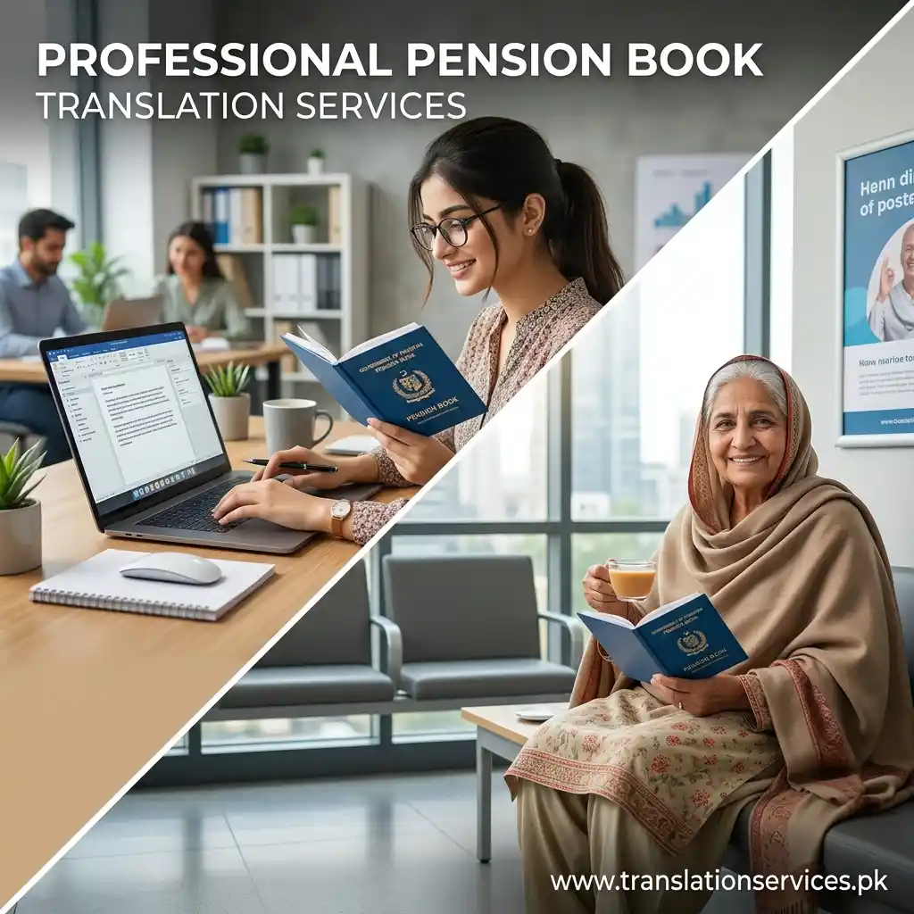Pension Book Translation Services in Pakistan