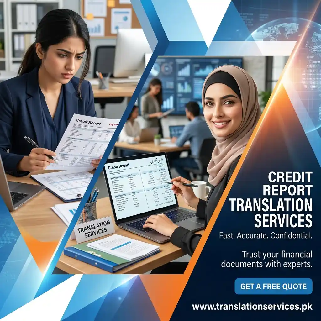 Credit Report Translation Services in Pakistan
