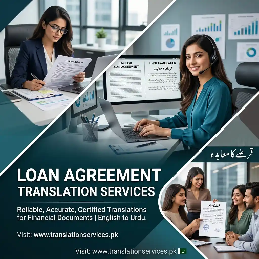 Loan Agreement Translation Services in Pakistan