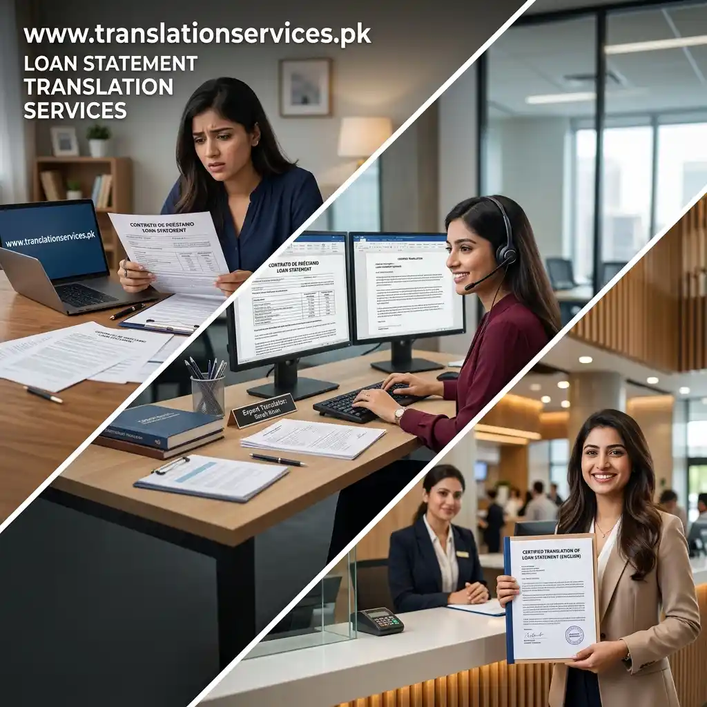 Loan Statement Translation Services in Pakistan
