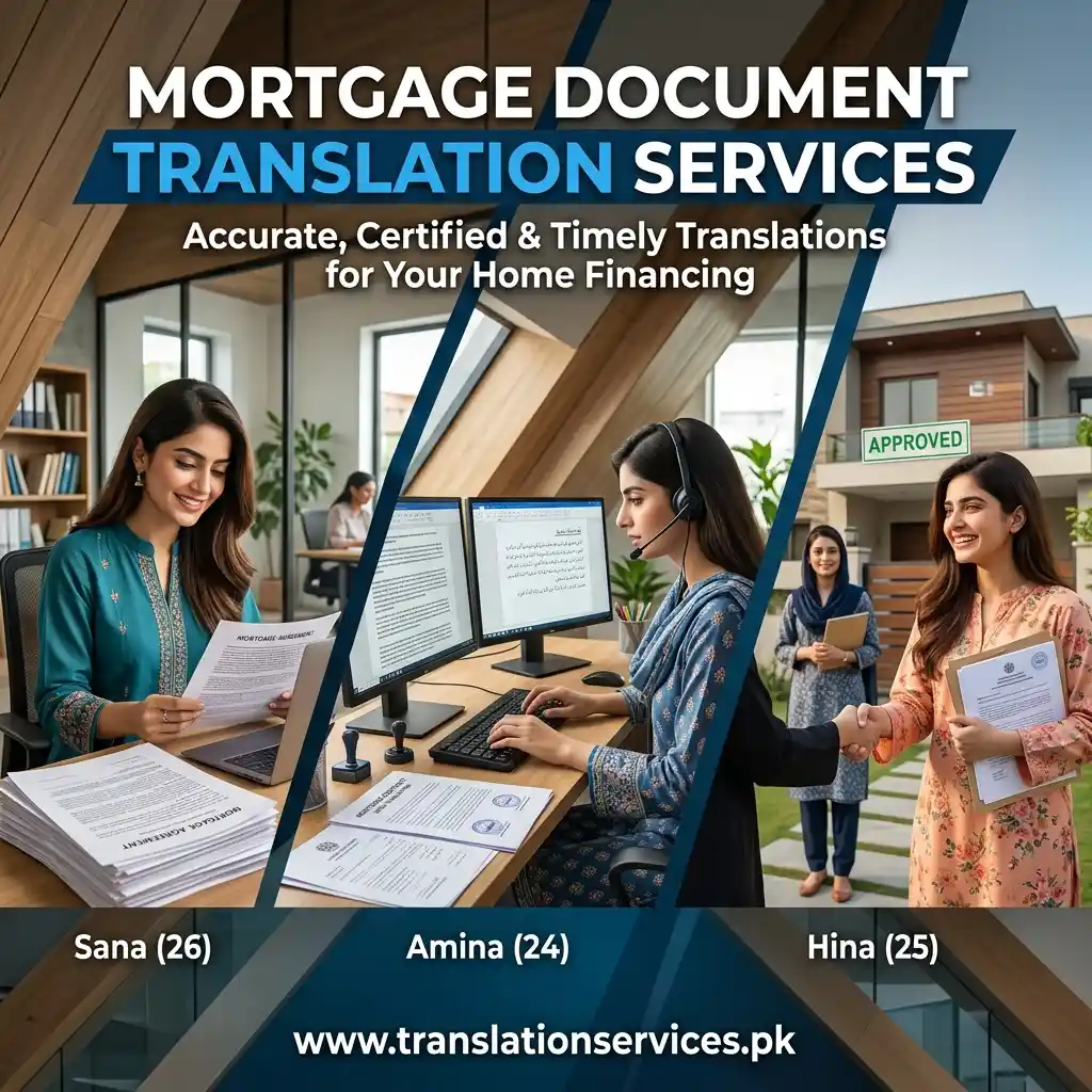 Mortgage Document Translation Services in Pakistan