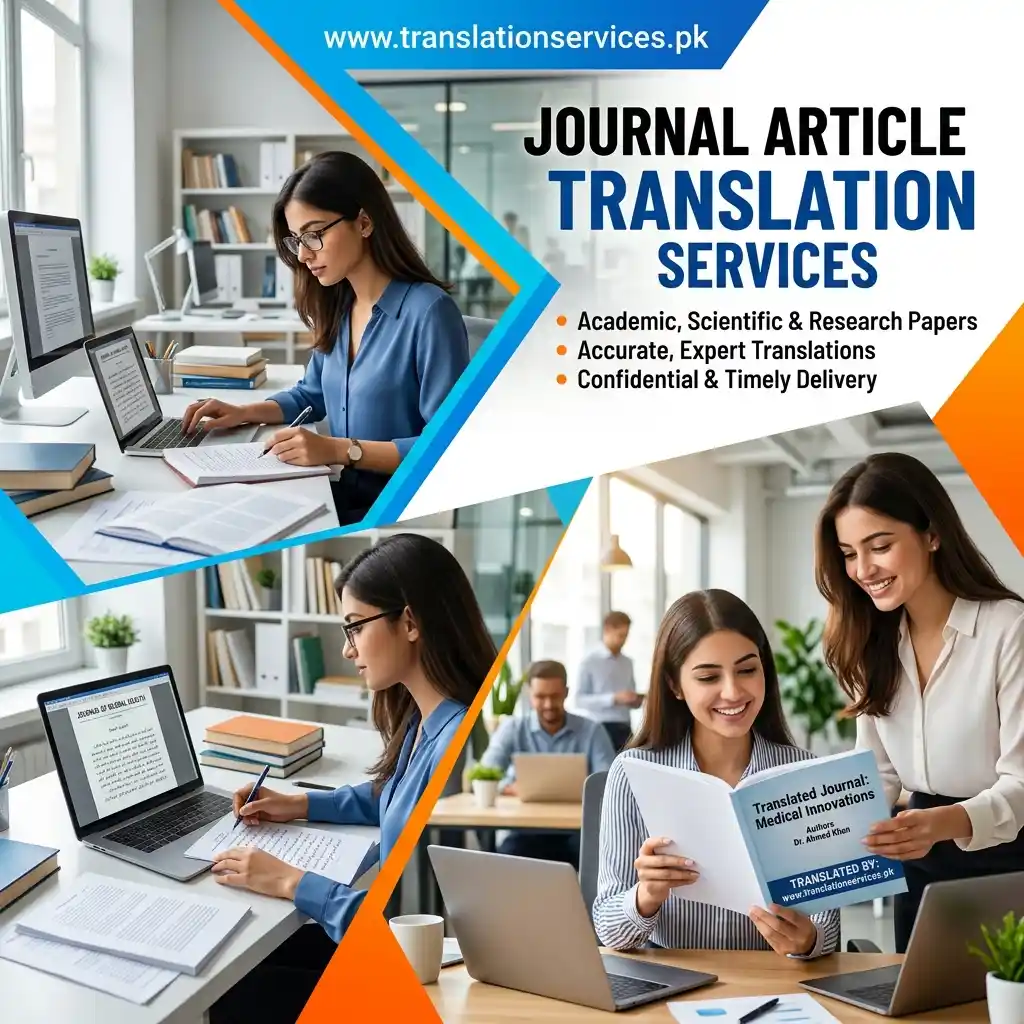 Journal Article Translation Services in Pakistan