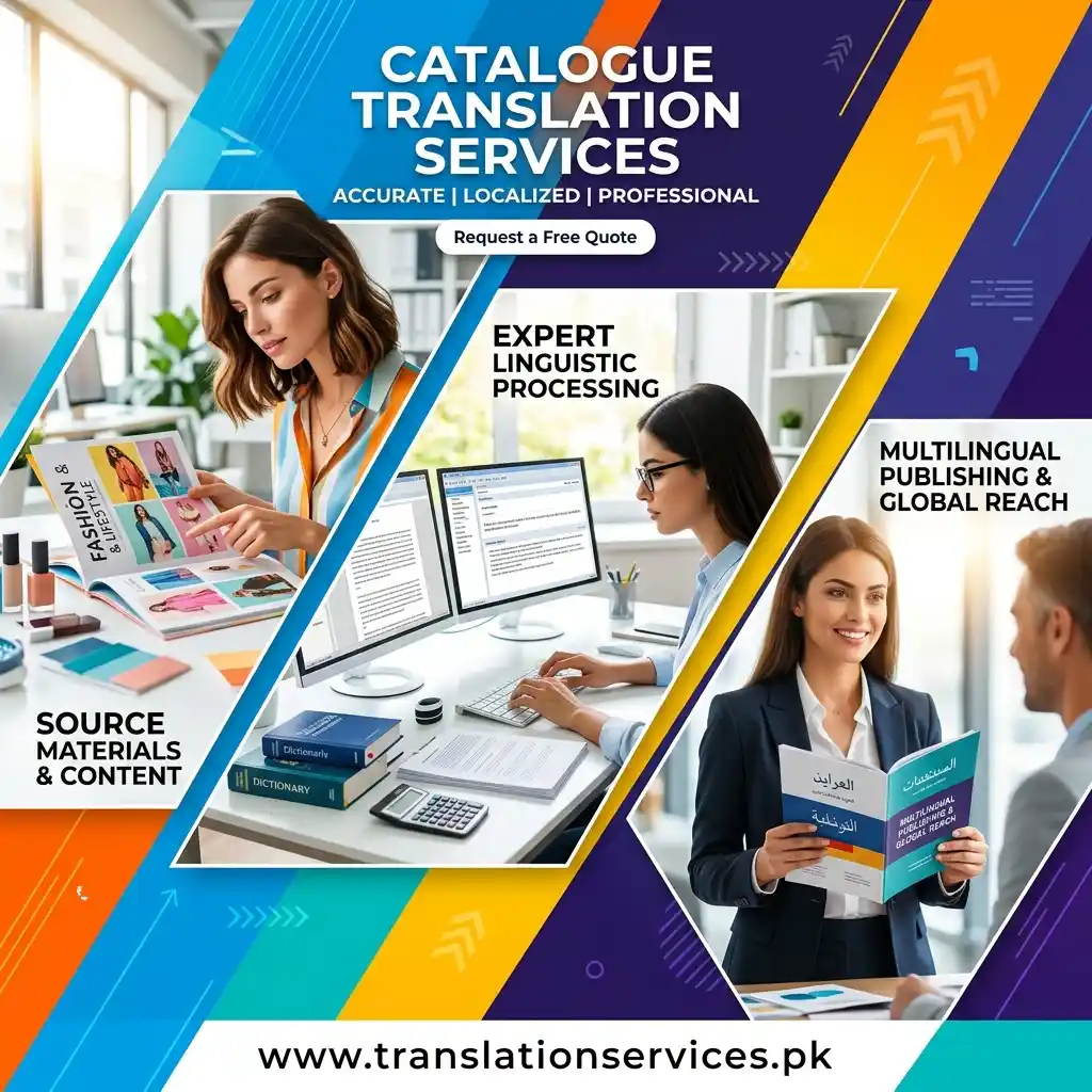 Catalogue Translation Services in Pakistan