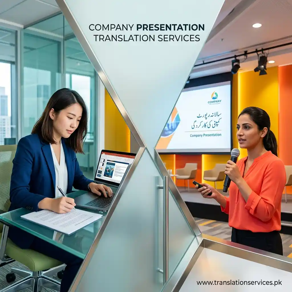 Company Presentation Translation Services in Pakistan